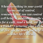 Encouraging One Another May Not Change The Whole World, But It Might Just Change Someone Else’s World.